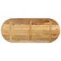 Tablero de mesa ovalado madera maciza mango rugosa 120x50x3,8cm de , Tableros para mesas - Ref: Foro24-370118, Precio: 89,87 ...