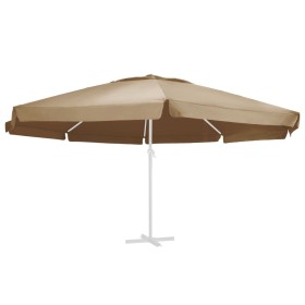 Tela de repuesto para sombrilla taupé 600 cm de , Telas para sombrillas y toldos - Ref: Foro24-312549, Precio: 86,43 €, Descu...