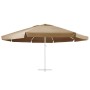 Tela de repuesto para sombrilla taupé 600 cm de , Telas para sombrillas y toldos - Ref: Foro24-312549, Precio: 86,43 €, Descu...