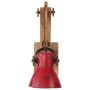 Lámpara de pared rojo desgastado 25 W E27 96x15x20 cm de , Lámparas - Ref: Foro24-371843, Precio: 44,17 €, Descuento: %