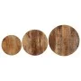 Stapelbare Couchtische 3-teilig aus massivem Mangoholz und Eisen von , Couchtisch - Ref: Foro24-371971, Preis: 71,17 €, Rabat...