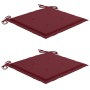Sillas y mesita de jardín con cojines madera maciza acacia de , Conjuntos de jardín - Ref: Foro24-3061284, Precio: 150,48 €, ...