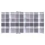 Cojín silla de jardín respaldo bajo 2 uds tela a cuadros gris de , Cojines para sillas y sofás - Ref: Foro24-314155, Precio: ...