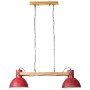 Lámpara de techo rojo desgastado 25 W E27 85x28x109 cm de , Lámparas - Ref: Foro24-371839, Precio: 60,25 €, Descuento: %