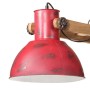 Lámpara de techo rojo desgastado 25 W E27 85x28x109 cm de , Lámparas - Ref: Foro24-371839, Precio: 60,25 €, Descuento: %