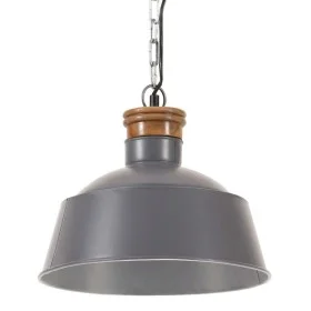 Industrial pendant lamp 32 cm gray E27 by vidaXL, Lamps - Ref: Foro24-320840, Price: 48,25 €, Discount: %