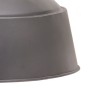 Lámpara colgante industrial 32 cm gris E27 de vidaXL, Lámparas - Ref: Foro24-320840, Precio: 52,79 €, Descuento: %