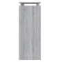 Gray Sonoma plywood console table 80x30x80 cm by , Side tables - Ref: Foro24-815217, Price: 44,38 €, Discount: %