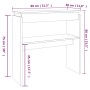 Mesa consola madera contrachapada gris Sonoma 80x30x80 cm de , Mesas auxiliares - Ref: Foro24-815217, Precio: 45,08 €, Descue...