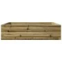 Jardinera de madera de pino impregnada 90x90x23 cm de , Maceteros y jardineras - Ref: Foro24-847207, Precio: 76,71 €, Descuen...
