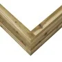 Jardinera de madera de pino impregnada 90x90x23 cm de , Maceteros y jardineras - Ref: Foro24-847207, Precio: 76,71 €, Descuen...