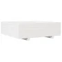 Jardinera de madera maciza de pino blanca 80x80x26,5 cm de , Maceteros y jardineras - Ref: Foro24-847309, Precio: 99,80 €, De...