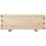 Jardinera de madera maciza de pino 70x40x26,5 cm de , Maceteros y jardineras - Ref: Foro24-847328, Precio: 58,04 €, Descuento: %