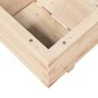 Jardinera de madera maciza de pino 70x40x26,5 cm de , Maceteros y jardineras - Ref: Foro24-847328, Precio: 58,04 €, Descuento: %