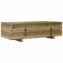 Jardinera de madera de pino impregnada 90x40x26,5 cm de , Maceteros y jardineras - Ref: Foro24-847337, Precio: 89,43 €, Descu...