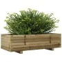 Jardinera de madera de pino impregnada 90x40x26,5 cm de , Maceteros y jardineras - Ref: Foro24-847337, Precio: 88,04 €, Descu...