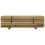 Jardinera de madera de pino impregnada 90x40x26,5 cm de , Maceteros y jardineras - Ref: Foro24-847337, Precio: 89,43 €, Descu...