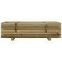 Jardinera de madera de pino impregnada 90x40x26,5 cm de , Maceteros y jardineras - Ref: Foro24-847337, Precio: 88,04 €, Descu...