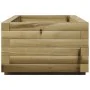 Jardinera de madera de pino impregnada 90x40x26,5 cm de , Maceteros y jardineras - Ref: Foro24-847337, Precio: 88,04 €, Descu...
