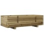 Jardinera de madera de pino impregnada 90x40x26,5 cm de , Maceteros y jardineras - Ref: Foro24-847337, Precio: 89,43 €, Descu...