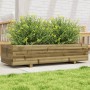 Jardinera de madera de pino impregnada 110x40x26,5 cm de , Maceteros y jardineras - Ref: Foro24-847342, Precio: 106,32 €, Des...