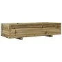 Jardinera de madera de pino impregnada 110x40x26,5 cm de , Maceteros y jardineras - Ref: Foro24-847342, Precio: 105,00 €, Des...