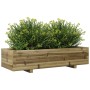 Jardinera de madera de pino impregnada 110x40x26,5 cm de , Maceteros y jardineras - Ref: Foro24-847342, Precio: 106,32 €, Des...