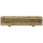 Jardinera de madera de pino impregnada 110x40x26,5 cm de , Maceteros y jardineras - Ref: Foro24-847342, Precio: 106,32 €, Des...