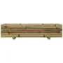 Jardinera de madera de pino impregnada 110x40x26,5 cm de , Maceteros y jardineras - Ref: Foro24-847342, Precio: 105,00 €, Des...