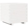 Jardinera madera maciza de pino blanco 50x50x49,5 cm de , Maceteros y jardineras - Ref: Foro24-847354, Precio: 106,83 €, Desc...