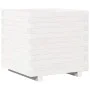 Jardinera madera maciza de pino blanco 50x50x49,5 cm de , Maceteros y jardineras - Ref: Foro24-847354, Precio: 105,73 €, Desc...