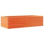 Jardinera de madera maciza pino marrón cera 90x40x23 cm de , Maceteros y jardineras - Ref: Foro24-847225, Precio: 65,82 €, De...