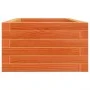 Jardinera de madera maciza pino marrón cera 90x40x23 cm de , Maceteros y jardineras - Ref: Foro24-847225, Precio: 58,65 €, De...