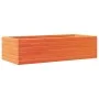 Jardinera de madera maciza pino marrón cera 90x40x23 cm de , Maceteros y jardineras - Ref: Foro24-847225, Precio: 58,65 €, De...
