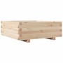 Jardinera de madera maciza de pino 70x70x26,5 cm de , Maceteros y jardineras - Ref: Foro24-847303, Precio: 74,45 €, Descuento: %