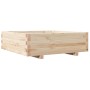 Jardinera de madera maciza de pino 80x80x26,5 cm de , Maceteros y jardineras - Ref: Foro24-847308, Precio: 84,86 €, Descuento: %