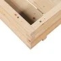 Jardinera de madera maciza de pino 80x80x26,5 cm de , Maceteros y jardineras - Ref: Foro24-847308, Precio: 75,60 €, Descuento: %