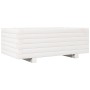 Jardinera de madera maciza de pino blanco 70x40x26,5 cm de , Maceteros y jardineras - Ref: Foro24-847329, Precio: 69,64 €, De...