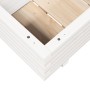 Jardinera de madera maciza de pino blanco 70x40x26,5 cm de , Maceteros y jardineras - Ref: Foro24-847329, Precio: 69,64 €, De...