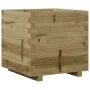 Jardinera madera de pino impregnada 50x50x49,5 cm de , Maceteros y jardineras - Ref: Foro24-847357, Precio: 116,28 €, Descuen...