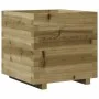 Jardinera madera de pino impregnada 50x50x49,5 cm de , Maceteros y jardineras - Ref: Foro24-847357, Precio: 116,28 €, Descuen...