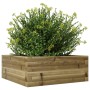 Jardinera de madera de pino impregnada 60x60x23 cm de , Maceteros y jardineras - Ref: Foro24-847192, Precio: 55,15 €, Descuen...