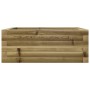 Jardinera de madera de pino impregnada 60x60x23 cm de , Maceteros y jardineras - Ref: Foro24-847192, Precio: 55,15 €, Descuen...