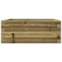 Jardinera de madera de pino impregnada 60x60x23 cm de , Maceteros y jardineras - Ref: Foro24-847192, Precio: 54,40 €, Descuen...