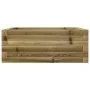 Jardinera de madera de pino impregnada 60x60x23 cm de , Maceteros y jardineras - Ref: Foro24-847192, Precio: 54,40 €, Descuen...