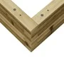 Jardinera de madera de pino impregnada 60x60x23 cm de , Maceteros y jardineras - Ref: Foro24-847192, Precio: 54,40 €, Descuen...