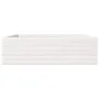 Jardinera de madera maciza de pino blanca 80x80x23 cm de , Maceteros y jardineras - Ref: Foro24-847199, Precio: 76,80 €, Desc...