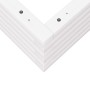Jardinera de madera maciza de pino blanca 80x80x23 cm de , Maceteros y jardineras - Ref: Foro24-847199, Precio: 77,62 €, Desc...