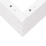Jardinera de madera maciza de pino blanca 80x80x23 cm de , Maceteros y jardineras - Ref: Foro24-847199, Precio: 76,80 €, Desc...