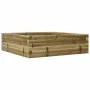 Jardinera de madera de pino impregnada 80x80x23 cm de , Maceteros y jardineras - Ref: Foro24-847202, Precio: 69,67 €, Descuen...